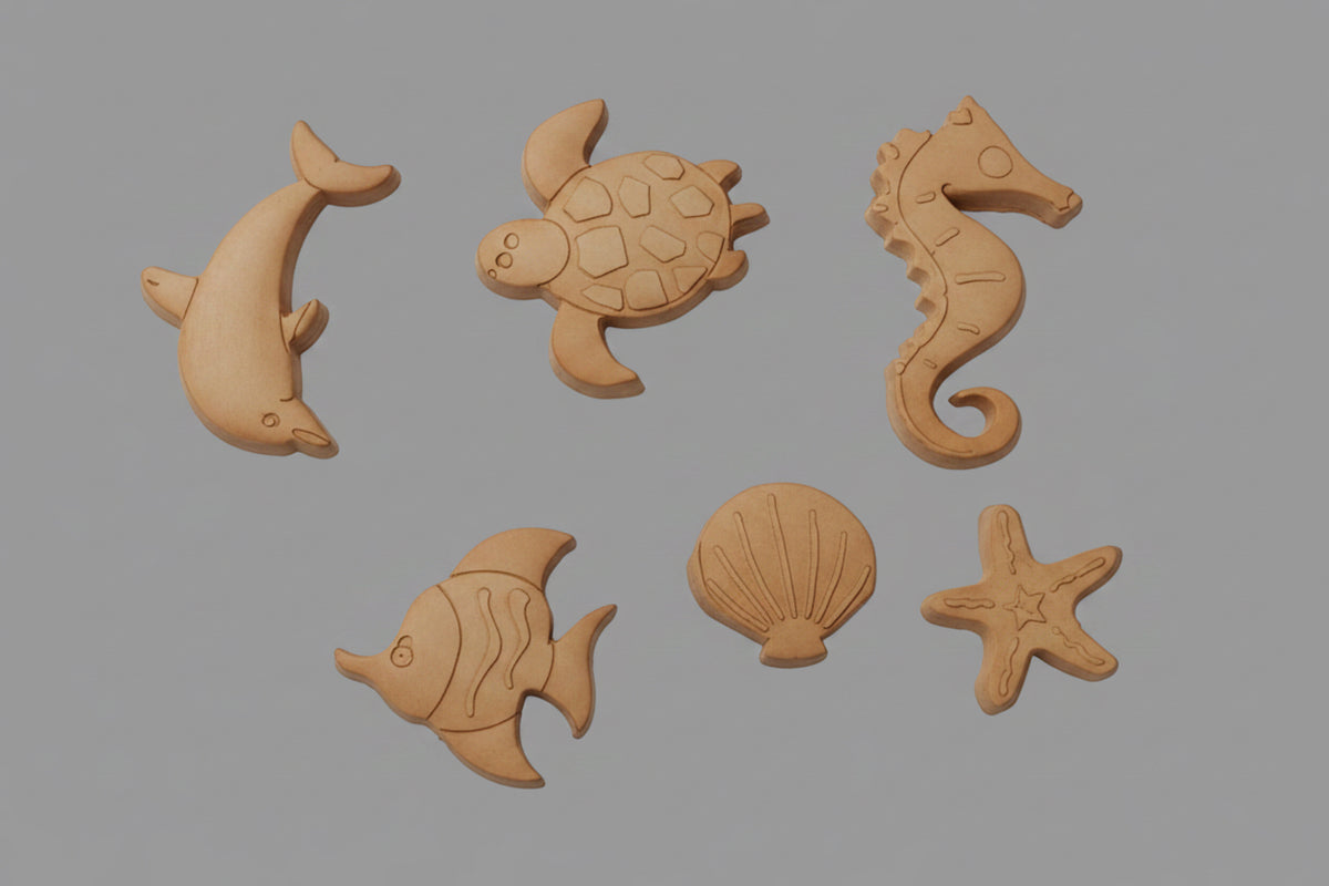 DIY Paint and Play Sea Animals Kit