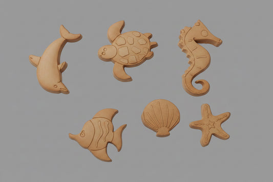DIY Paint and Play Sea Animals Kit